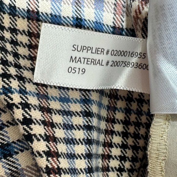 Lauren Ralph Lauren Plaid Trouser Wide Pants size 8 - Picture 10 of 13